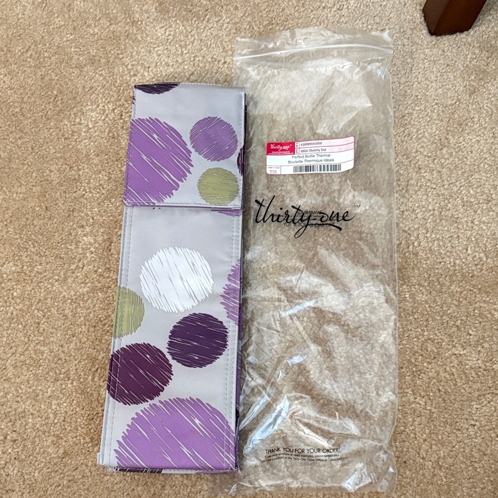 Thirty-One Sketchy Dot Perfect Bottle Thermal for sale!
